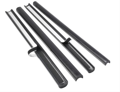 Jaz Products SFI Roll Bar Padding 690-003-01 Padding, Black, Center Alignment, Double Sided Tape, 3 ft. Length, 45.1, Each