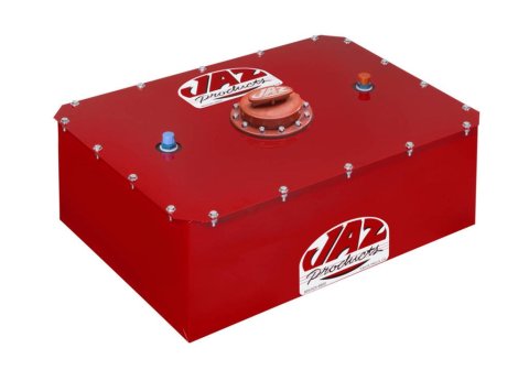 Jaz Products Pro Sport 22 Gallons Fuel Cell with Plastic T-Handle Cap 270-122-06 Cell, Sport, Cap, Steel Container, Bladder, Red, Gallons, Foam, Each