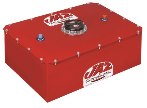 Jaz Products Pro Sport 16 Gallons Fuel Cell with Fill Valve and Steel Cap 275-016-01 Cell, Sport, Steel, Plastic Bladder, Black, Gallons, Foam, Each