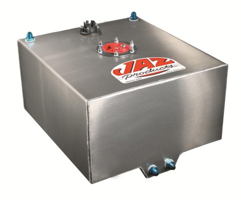 Jaz Products Aluminum 15 Gallons Fuel Cell 210-615-03 Cell, Aluminum, Natural, Gallons, Foam, 0-90 Ohm Sending Unit, Each