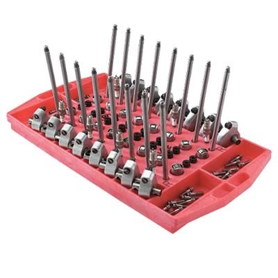 Jaz Products Rocker Arm and Lifter Organizer Trays 735-002-06 Organizer, Plastic, Red, Each