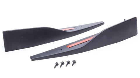 Roush Mustang Rocker Winglets 421882 2015+ ROUSH (Raw - Black)