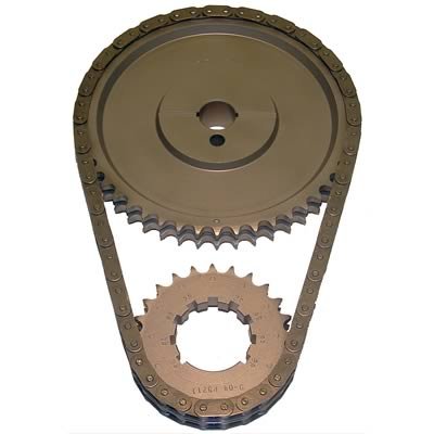 Cloyes Street Billet True Roller Timing Sets 9-3508X9 Chain and Gear Set, Roller, Double Roller, Ford, 332-428, FE, Set