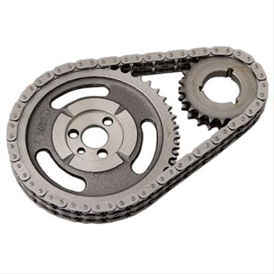 Cloyes Original Race True Roller Timing Sets 9-3100-10 Chain and Gear Set, Roller, Double Roller, -0.010 in., Iron/Steel Sprockets, Chevy, Small Block, Set