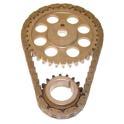 Cloyes Heavy-Duty Timing Sets C-3006K Chain and Gear Set, Link Belt, Iron/Steel Sprockets, Oldsmobile, 350, Set