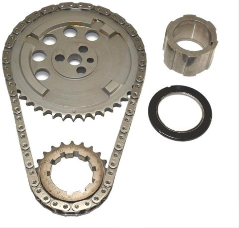 Cloyes Race Billet True Z-Racing Roller Timing Sets 9-3672TX9Z Chain and Gears, Single Roller, Steel Sprockets, 9 Key Way Version, Chevy, 6.0L LS2, Kit