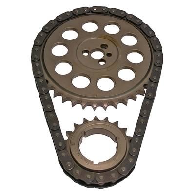 Cloyes Original Race True Roller Timing Sets 9-3149-5 Chain and Gear Set, Roller, Single Roller, Iron/Steel Sprockets, Chevy, GMC, 454, Set