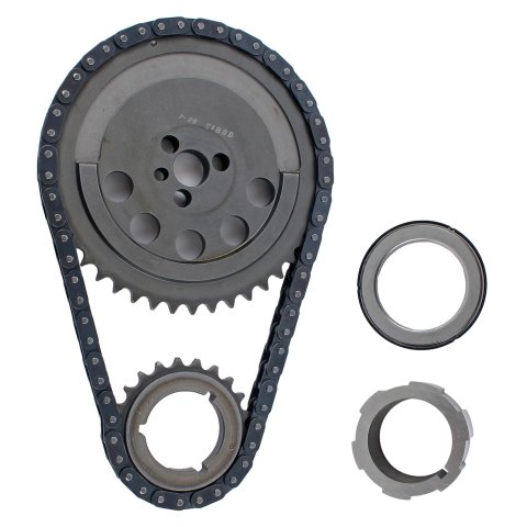 Cloyes Race Billet True Roller Timing Sets 9-3658TX3 Chain and Gears, Single Roller, Steel Sprockets, Chevy, 5.7L LS, 6.0L LS, Kit