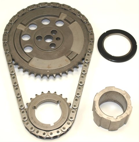 Cloyes Race Billet True Z-Racing Roller Timing Sets 9-3672TX3Z Set, Single Chain, Steel Sprockets, Chevy, 6.0L LS, Set