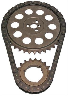 Cloyes Race Billet True Roller Timing Sets 9-3672TX3 Chain and Gears, Single Roller, Steel Sprockets, 3 Key Way Version, Chevy, 6.0L LS2, Kit
