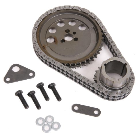 Cloyes Race Billet True Roller Timing Sets 9-3659X3 Set, Double Roller, Steel Crank Sprocket, Iron Cam Sprocket, Chevy, LS1/LS2/LS6, Set