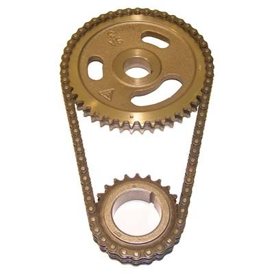 Cloyes Heavy-Duty Timing Sets C-3028 Chain and Gear Set, Heavy Duty, Double Roller, Iron/Billet Steel Sprockets, Mopar, 318/360, Set