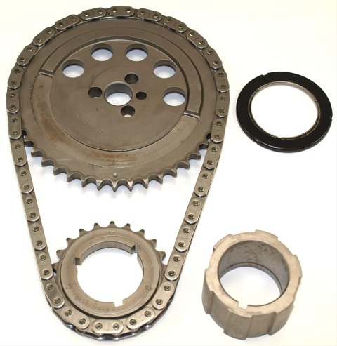 Cloyes Race Billet True Z-Racing Roller Timing Sets 9-3658TX3Z Set, Single Chain, Steel Sprockets, Chevy, 5.7L LS, 6.0L LS, Set