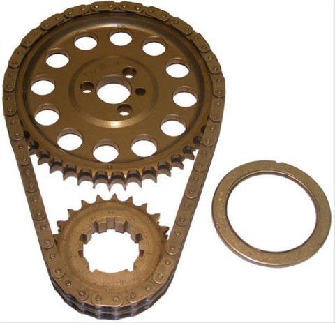 Cloyes Street Billet True Roller Timing Sets 9-3500TX9 Chain and Gear Set, Billet, Double Roller, Steel Sprockets, Chevy, V6/V8, Set