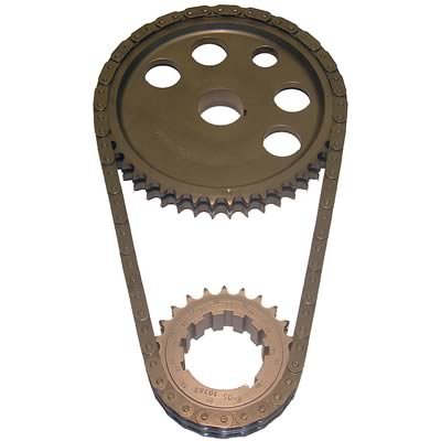 Cloyes Street Billet True Roller Timing Sets 9-3503X9 Chain and Gear Set, Billet, Double Roller, Steel Sprockets, Mopar, V6/V8, Set