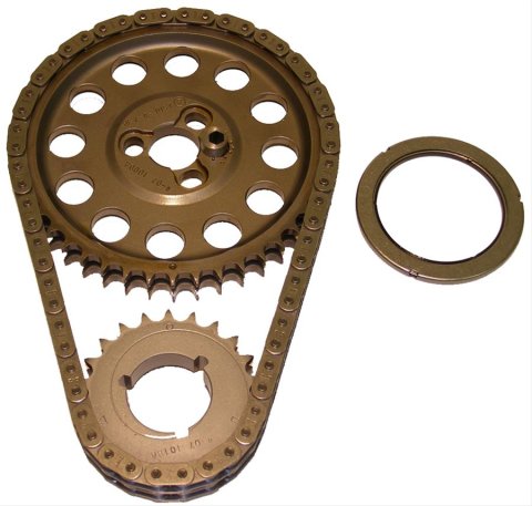 Cloyes Hex-A-Just Timing Sets 9-3100A Chain and Gear Set, Hex-A-Just, Double Roller, Billet Steel Sprockets, Chevy, Small Block, Set