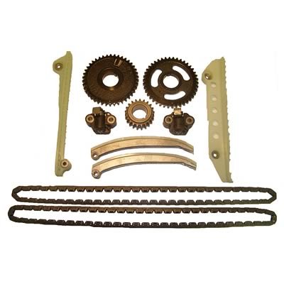 Cloyes Timing Chain Kits 9-0387SG Kit, Link Belt Style, Tensioner and Guides, Ford, Lincoln, Mercury, 4.6L, SOHC, Kit