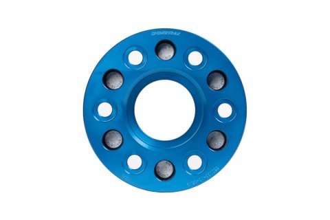 Spidertrax Off-Road 1.75 inch Wheel Spacers WHS028 Spacers, Billet Aluminum, Blue Anodized, in. Thick, 6 x 135mm Bolt Pattern, Ford, Pair