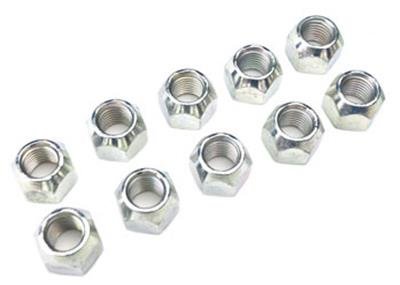 Spidertrax Off-Road Lug Nuts WHS027 Nuts, Conical Seat, M14 x 1.5 RH, Open End, Chrome Plated Steel, Set of 10