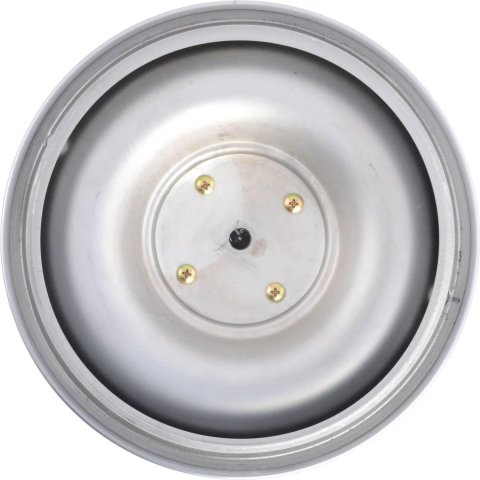 REV Wheels Replacement Center Caps C10400DB Cap, Stainless Steel, Chrome, Snap-On, Disc Brake Style, Each