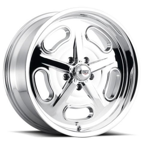 REV Wheels 111 Classic Salt Flat Series Chrome 20x8.5 Wheel, Classic, 20 in. x 8.5 in., Aluminum, Chrome, 5 x 5 in. Bolt Circle, 4.75 in. Backspace, Each