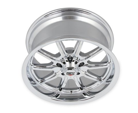 REV Wheels 110 Classic Series Chrome 17x8 Wheel, Classic, 17 in. x 8 in., Aluminum, Chrome, 5 x 4.75 in. Bolt Circle, 4.5 in. Backspace, Each