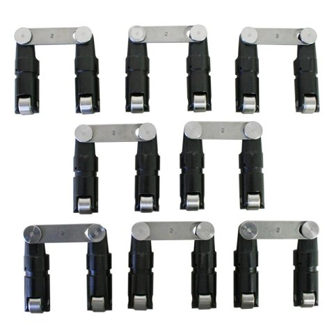 Howards Cams Vertical Bar Mechanical Roller Lifters 91247 Lifters, Roller, Ford, 429, 460, Set of 16