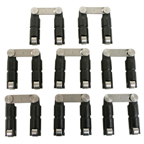 Howards Cams Vertical Bar Mechanical Roller Lifters 91417 Lifters, Roller, Bar, Oldsmobile, Pontiac, V8, Set of 16