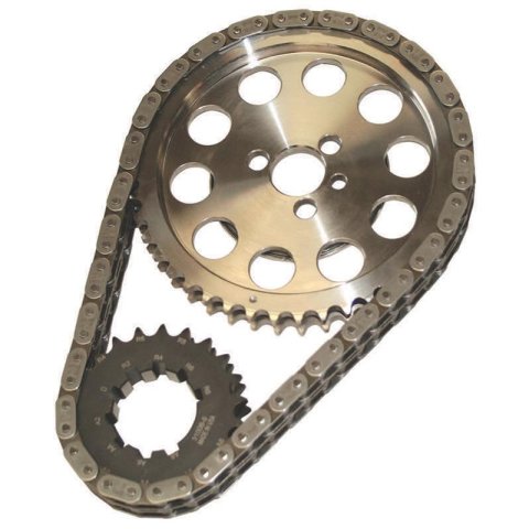 Howards Cams Double Roller Billet Steel Timing Sets 94300 Chain and Gear Set, Roller, Sprockets, Chevy, Small Block V8, Set