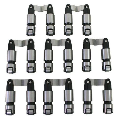Howards Cams RaceMax Vertical Bar Mechanical Roller Lifters 91734 Racemax Lifter, .904 In. Dia. 1.756 Height, Exhaust/Intake Center Offset, Mopar, Set