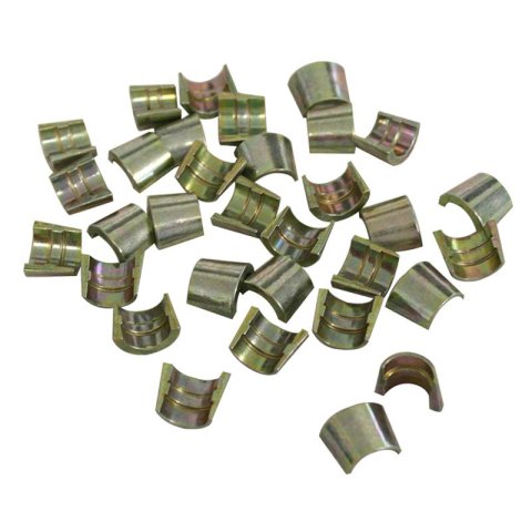 Howards Cams Forged Steel Valve Locks 93005 Locks, Forged, Steel, 7 Degree, 1-Groove, 11/32 in. Stem, Set of 32