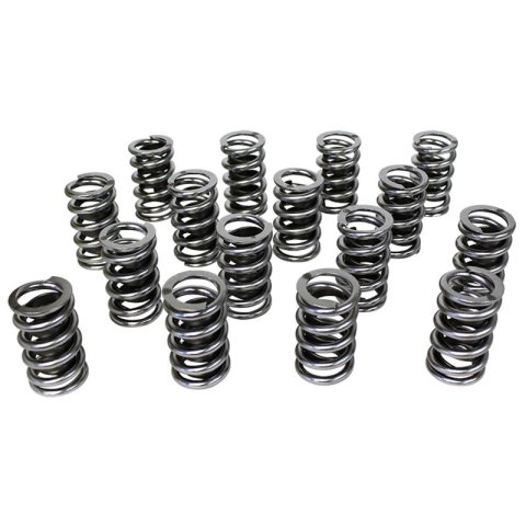 Howards Cams Electro Polished Performance Valve Springs 98215 Spring, Single, 1.265 in. Outside Diameter, 380 lbs./in. Rate, 1.100 in. Coil Bind Height, Set of 16