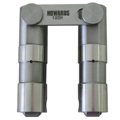 Howards Cams Street Series Retrofit Hydraulic Roller Lifters 91164N-2 Lifters, Roller, Vertical Link Bar, 0.842 in. o.d., Chevy, Small Block, Pair