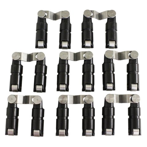 Howards Cams Vertical Bar Mechanical Roller Lifters 91717 Lifters, Roller, Bar, Chrysler, Small Block, Set of 16