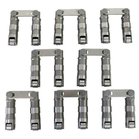 Howards Cams Maximum Effort Retrofit Hydraulic Roller Lifters 91160 Lifters, Retro Fit, Roller, Vertical Bar, Chevy, Small Block, Set of 16