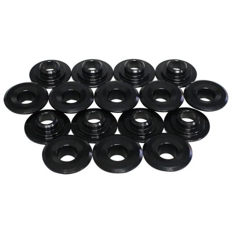 Howards Cams Chromoly Steel Retainers 97128 Valve Spring Retainers, Chromoly, 10 Degree, 1.450 in. Outside Diameter, .700 in. Inside Diameter, Set of 16