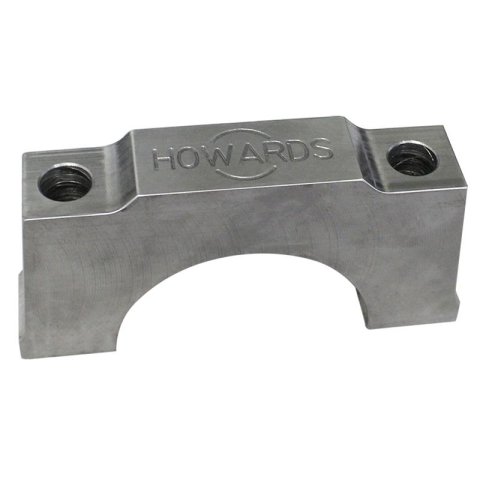 Howards Cams Extreme Billet Main Caps H350F Cap, Steel, Front, Straight Outer Bolts, 2-Bolt, Chevy, Small Block, Each