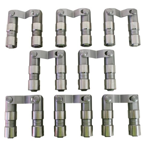 Howards Cams Street Series Retrofit Hydraulic Roller Lifters 91764 Lifters, Roller, Series, Vertical Bar, Chrysler, Small Block LA, Magnum, Set of 16