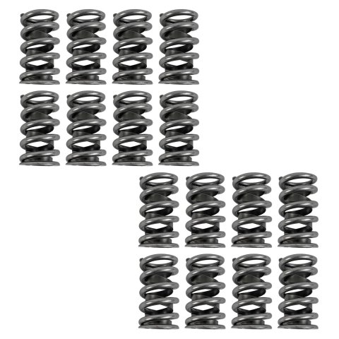 Howards Cams Performance Mechanical Flat Tappet Valve Springs 98218 Springs, Single, 1.265 in. Diameter, 415 lb./in., 1.150 in. Coil Bind Height, Set of 16
