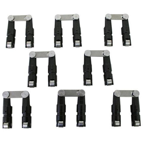 Howards Cams Vertical Bar Mechanical Roller Lifters 91122 Lifters, Roller, Bar, Chevy, Small Block, Set of 16