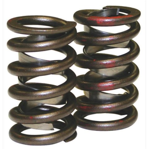 Howards Cams Stock Diameter Performance Valve Springs 98212 Spring, Performance, Single with Damper, 1.265 in. O.D., 0.876 in. I.D., 425 lbs/in., 0.550 in. Maximum Lift, Set of 16