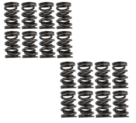 Howards Cams Pacaloy Mechanical Roller Valve Springs 98543 Springs, Roller, Dual, 1.550 in. O.D., 0.812 in. I.D., 550 lbs./in., 0.700 in. Maximum Lift, 1.100 in. Coil Bind, Set of 16
