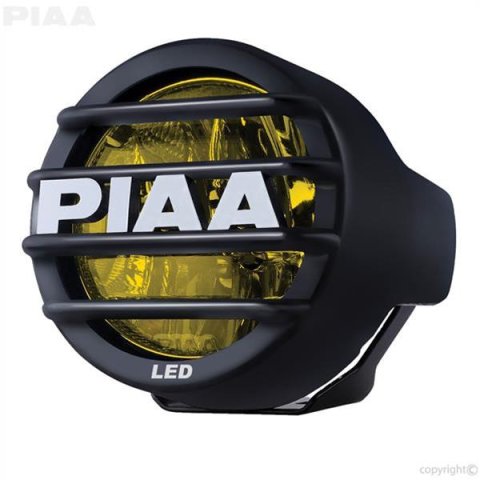 PIAA Light Bars, Pods and Fog Lights DS536G Auxilliary Light, LP530 Ion Yellow, Driving Light, 3.5 in. Diameter, Each