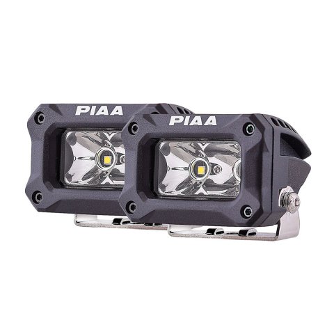 PIAA Light Bars, Pods and Fog Lights 25-02303 2000 Series LED Kit, Flood Beam
