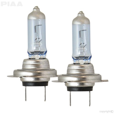PIAA Light Bulbs HE-953 Bulb, H7 Xtreme White Hybrid Twin Pack - 3900K - 12V 55W