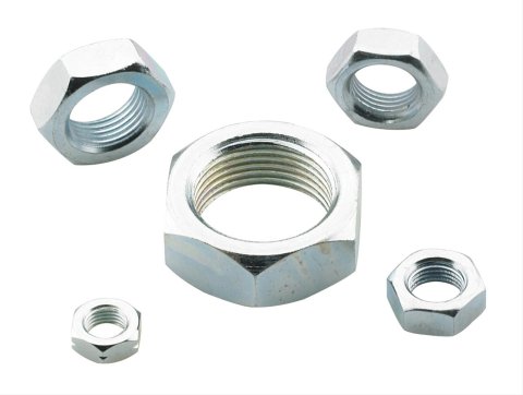 FK Jam Nuts SJNR07 Nut, Steel, Natural, 7/16 in.-20 RH, Each