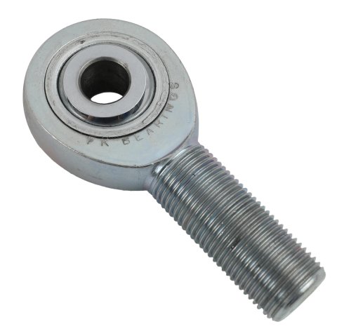 FK RSMX Series Rod Ends RSMXL10-8 End, Series, 3/4 in.-16 LH, Male Threads, 3-piece, Alloy Steel, 0.500 in. Bore, Each