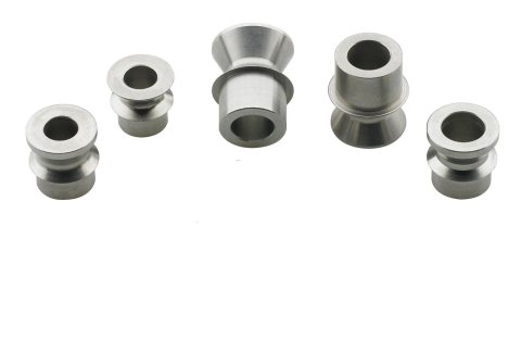 FK High-Misalignment Bushings 12-8HB Rod End Bushings, Stainless Steel, 30 Degree Angle, 0.900 in. Length, 0.500 in. i.d., Pair