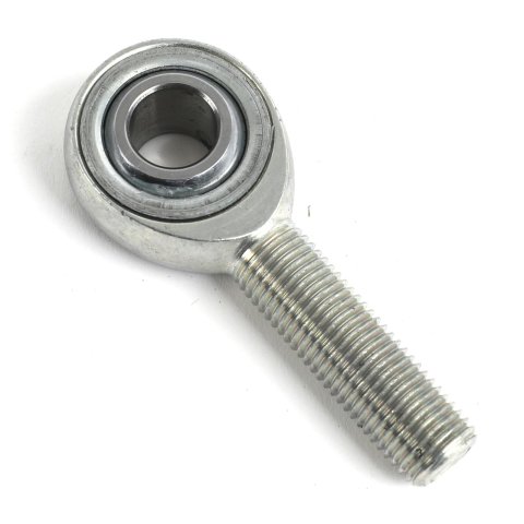FK JMX/JMXL Series Rod Ends JMX7 End, Series, 7/16 in.-20, Male Threads, 3-piece, Alloy Steel, 0.438 in. Bore, Each