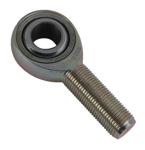 FK JM Series Rod Ends JM10T End, Series, 5/8 in.-18, Male Threads, 3-piece, Low carbon Steel, 0.625 in. Bore, Each